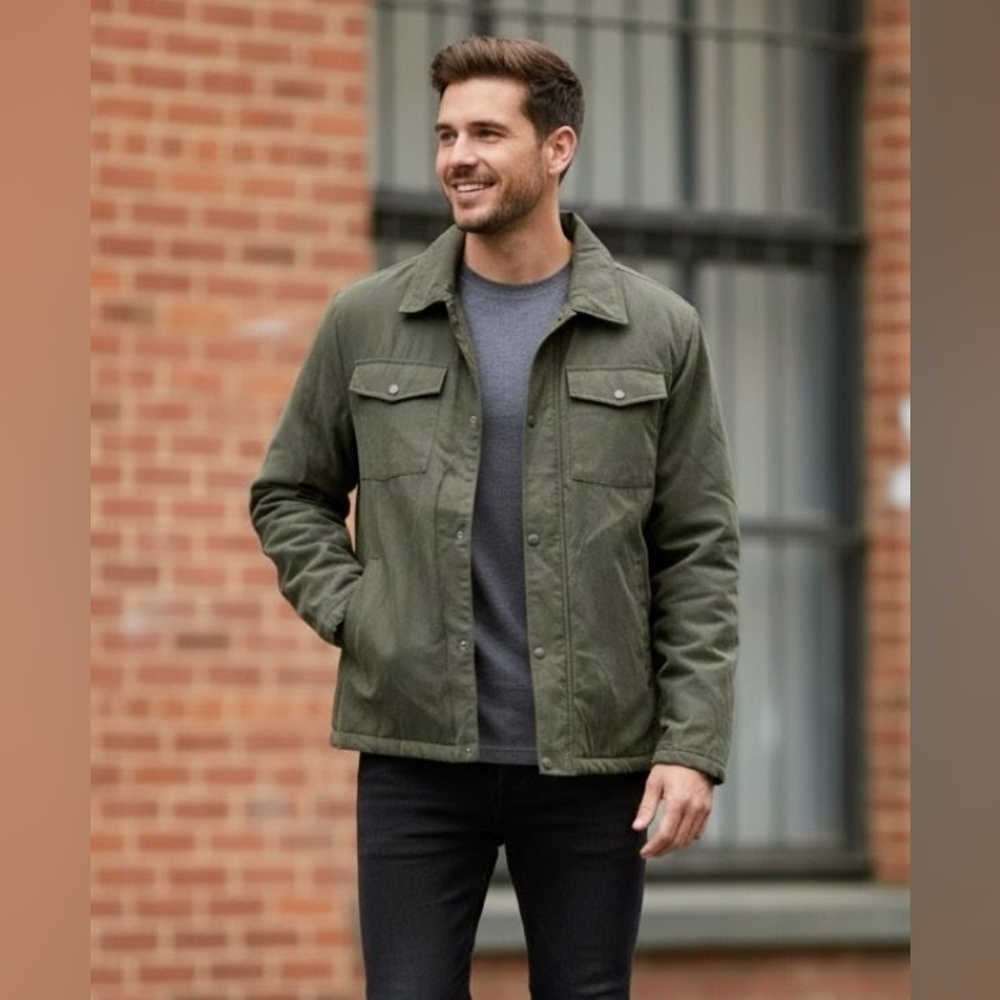 Mack Russo Range Jacket Olive Green, Large NWT